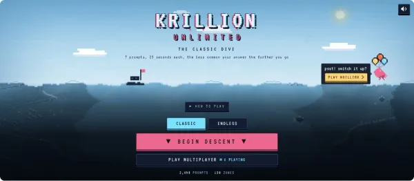 Krillion game screenshot