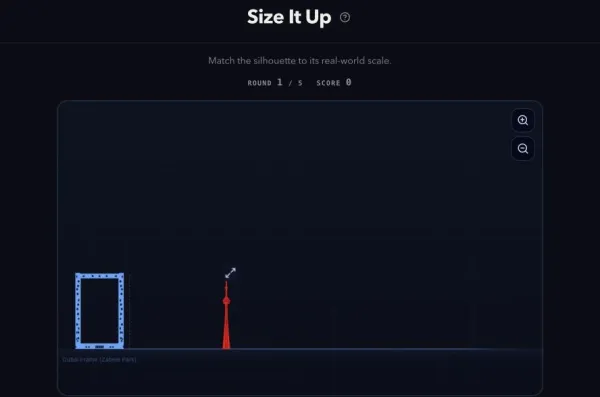 Size It Up game screenshot
