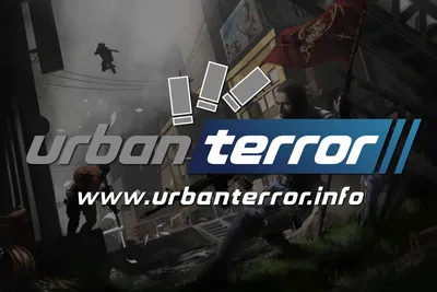 Official Urban Terror promotional artwork with the Urban Terror logo